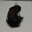 10 Inch Short Ponytail Extension - Soft Straight Pony Tails Hair Extensions, Claw Clip Ponytail Extension, Natural Short Hair Extensions Ponytail, Synthetic Hair Pieces for Women (Color: Black Brown)