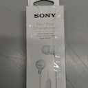 Sony MDREX15AP in-Ear Earbud Headphones with Mic, White