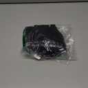 REORIA Women's V Neck Racerback Tank Top (Black), Small