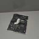 LCNBA Women's Adjustable Spaghetti Strap Top Basic Cami Sleeveless Crop Tank Top Black Small