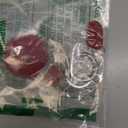 Genuine Leather Keychain Holder Compatible with AirTag - Secure Case Cover Key Ring Chain Fob Accessories Intended for Air Tag - Black