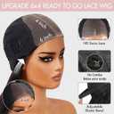 ZHENGON Bob Glueless Wigs Human Hair Pre Plucked Pre Cut 6x4 HD Transparent Lace Front Wigs Human Hair 150% Density Wear and Go Short Straight Wigs for Black Women No Glue Lace Closure Wigs 12 Inch