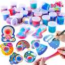 JOYIN 30 PCS Valentine Day Gift Cards with Galaxy Slime Stress Relief Fidget Toy for Kids Party Favor, Classroom Exchange Prizes, Valentines Party Favors, Greeting Cards