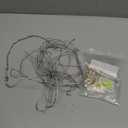 Heavy Duty Picture Wire Hanging Kit - D-Ring, Screws, Hanging Hooks,Level. Supports up to 100 lbs 50+ Feet (15.25M) Stainless Steel Wire Hanger