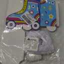 24 Pcs Roller Skating Birthday Party Favor Boxes Roller Skate Paper Boxes Table Centerpiece Sneaker Candy Treat Box Retro Skate Gift Wrap Box for Retro 60s 80s Birthday Party Decoration Supplies