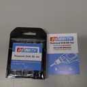 Dry Diamond Drill Bits Set, 5 Pcs Tile Drill Bits for Porcelain, Ceramic, Granite, Marble, Stone, Glass Hard Materials, Round Shank 1/4", 5/16", 3/8", 1/2" Drill Bits, with Storage Case