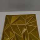 STICKGOO 3D Wall Panels for Interior Wall Decor, Champaign Gold Diamond Design Accent Wall Panels, 12''x12'' Modern Decorative Wall Panels for Living Room, Lobby, Office, 33 Pack