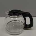 12-Cup Glass Replacement Carafe for Mr. Coffee Model #SK12, SK13, EHX23, JWX31, SJX23, SJX39 (Black, Replaces PLD12-RB)