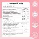 Menopause Supplement for Women: Hormone-Free Probiotic with Black Cohosh & Ashwagandha Support for Hot Flashes Mood Balance & Skin Health 60 Capsules (EXP 09/21/27)