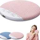 2026 New Sleep Pillow Speaker, Bluetooth Pillow Speaker with White Noise Timer Wireless Sleep Aid with Stereo Bass Private Sleep Headphones for Adult Kids (Pink)