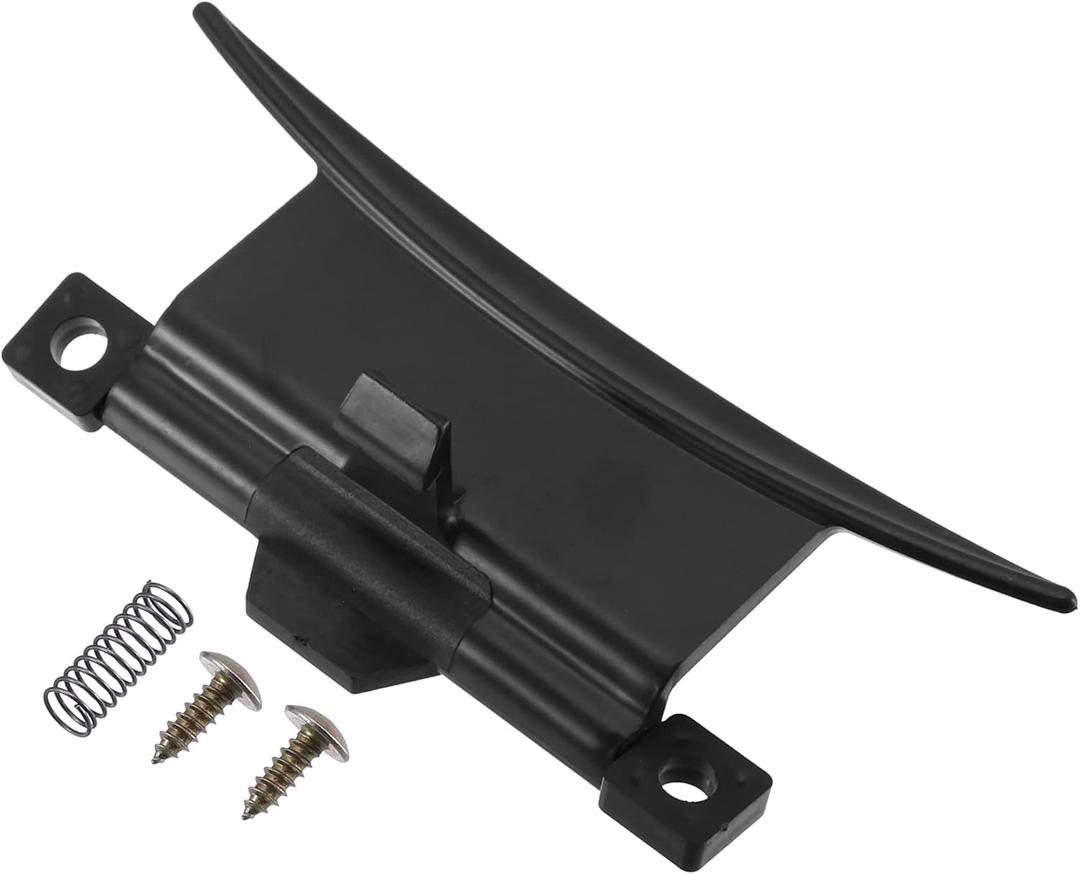 X AUTOHAUX Center Console Lid Latch for Chevrolet Impala 06-13 for Chevy Impala Limited 14-16 for Buick Lacrosse 06-09 924807 19124205 Armrest Lid Latch Cover Door Lock Sub-Assy Black