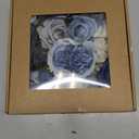 Dusty Blue Flowers Artificial Roses Combo Set Fake Royal Blue Silk Flowers Faux Peony Flowers Mix Dahlia with Stems for Wedding Bouquets Baby Bridal Shower Party Floral Arrangements Decor (The Modern Classic)