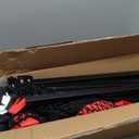 ZELUS 7 x 7ft Football Trainer Throwing Net | Training Target Practice with 5 Targets | Great for Quarterback | Includes Carry Bag (Red)