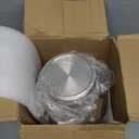 1 Gallon Beverage Dispenser, Glass Drink Dispensers for Parties, Fruit Infuser and Stainless Steel Spigot 100% Leakproof, Beverage Dispenser for Lemonade Sun Tea