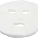 100 Pcs DIY White Color Natural Spa Skin Care Skin Fiber Paper Pre-cut Facial Paper Sheet Facial Mask