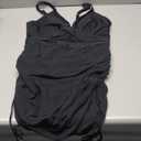 Blooming Jelly Women's One Piece Swimsuit Modest Tummy Control Bathing Suit Twist Front Swim Dress Swimwear 2025 XL