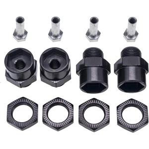 12mm to 17mm Wheel Hex Hub Adapter Extension Conversion for 1/10 RC Car and Upgrade 1/8 Tires