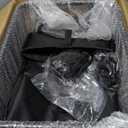 Bike Basket Rear Rack Bike Basket with Cargo Net and Liner Large Bicycle Basket Heavy Duty Bicycle Rear Basket with Liner Waterproof Cover Cargo Net