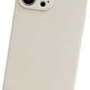 Soft Solid Color Silicone Phone Case for iPhone 15 14 13 12 11 Pro Max X XS Max XR 8 7 Plus Mini Shockproof Bumper Cover,White,for iPhone Xs