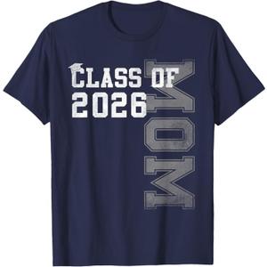 Proud Aunt Of A 2026 Graduate Grad Senior Graduation T-Shirt Blue 3X