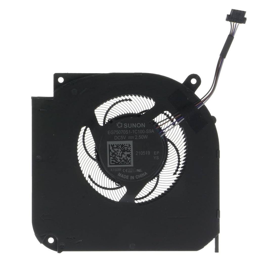 Replacement CPU Cooling Fan for TongFang THER7GK5M6-1411 GK5MP6O Maingear Vector Pro MG-VCP17 EG75070S1-1C100-S9A