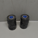 12 Pack Black Electrical Tape, Waterproof High Temp Electric Tape, 0.75 in Wide, 65 FT Long, 5 mil Thick, Ideal for Home Outdoor Electric Insulating Wire Wrapping, Flame Retardant