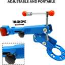 BLACKHORSE-RACING Fender Roller Tool Lip Rolling Reforming Extending Tools Auto Body Light Truck Lip Wheel Arch Roller Flaring Former Heavy Duty for Automobile Maintenance Blue