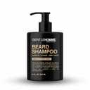 Gentlehomme - Beard Shampoo - Men’s Beard Wash - Hydrate, Cleanse, Soften & Strengthen - For Itchy & Flaky Facial Hair - With Witch Hazel - All Skin & Beard Types - Vegan - Amber Leather Scent - 8oz