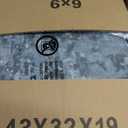 GarveeHome 2x6 Modern Abstract Runner Rug Non Slip Soft Rug Stain Resistant Rugs Low Pile Non Shed Machine Washable for Hallway Kitchen Bathroom, Light Grey