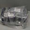 BOROHOUSE 5Pack Borosilicate Glass Containers with Tempered Lids, 35.2oz/4.4 Cup Airtight Meal Prep Set, Microwave/Freezer Safe (Blue)