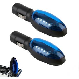 2Pcs Fuel Sync Gas Saver Device Plug-in Automotive Fuel Saver for Gasoline & Diesel Engines, Optimize Combustion, Increase Mileage, Drive Farther for Car/Truck/SUV