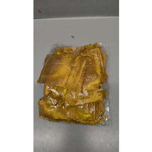 50 Pieces 3 x 4 Satin Bags with Drawstring Gift Pouch Mini Jewelry Small Wedding Favor Bags Smooth Soft Satin Fabric Candy Pouches for Baby Shower Decoration(Old Gold)