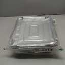 Nicole Home Collection Aluminum Pans With Lids Half Size 9x13 Extra Heavy Duty, Disposable Foil Pans For Baking (25 Sets)