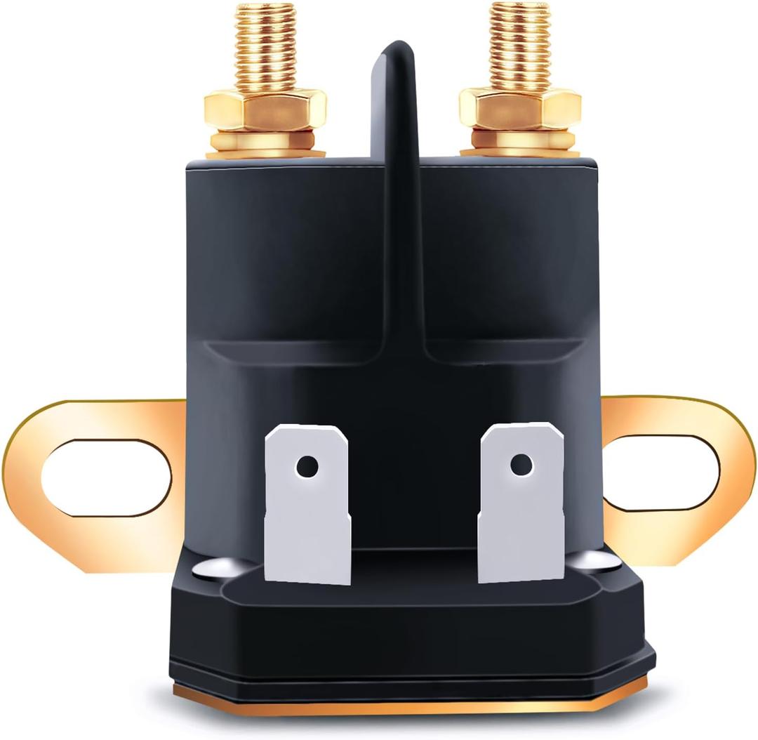 Lawn Mower Starter Solenoid 12v Replacement for Cub Cadet Lawn Tractor John Deere L100 L105 L108 L110 L111 L118 L120 L130 D100 D105 D110 D120 D125 D130 D140 D150 D155 D160 GY22476 AM133094