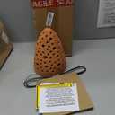 Terracotta Rocket Shaped Orchid Pot with Holes for Small Plants, Hanging Clay Orchid Planters for Outdoors