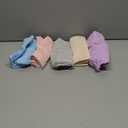 ALLBASE 5 Pack Womens Cotton High Waisted Full Coverage Underwear(Regular & Plus Size) (Medium)