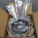 Nonstick Frying Pan Set, Non-Toxic Tri-Ply Hybrid Ceramic Skillet 3 Piece, 8, 10 & 12 Inch Stainless Steel Pans, PFAS/PFOA/PTFE Free, Metal Utensil Safe, Dishwasher & Oven Safe, Upgraded Version
