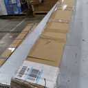 Paramondo Retractable Door Screen for Single Door, Free Stop Sliding Patio Doors - Durable White Aluminium Frames with Fiberglass Mesh - White, Size 38 9/16" Wide x 81 3/8" High