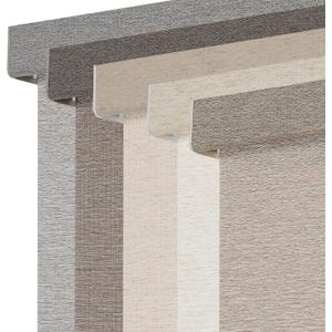 Persilux Light Filtering Roller Shades for Window Blinds,Cordless,Linen Fabric,Thermal Insulated Fabric UV Protection Shades for Home,Office,Bedroom,Door,Light Filtering-Light Brown,34 1/2" W X 72" H