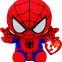 Ty Spiderman Plush, Red/blue, Regular