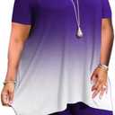 Mrskoala Women Plus Size 2 Piece Outfits Casual Shorts Sets Summer Tshirts Shorts Sweatsuits 3XL