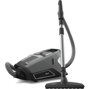Miele Blizzard CX1 Pure Suction Bagless Canister Vacuum Cleaner with AllTeQ Universal Floorhead and Parquet Twister Floorhead, 1200 W, Graphite Gray 10829430