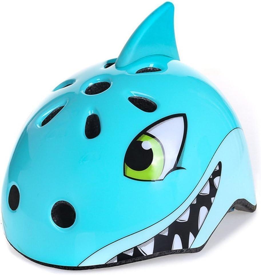 Kids Toddler Bike Helmet, Adjustable and Multi-Sport for Child Boys and Girls, 2 Sizes (Small: 50-54 cm / 19.6"-21.3", Shark)