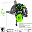 Forestry Safety Helmet Chainsaw Helmet with Polycarbonate Full Clear Visor and Ear Muffs 3 in 1 Forestry Hard Hat