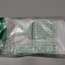 Melsan 2x4 Inch Adhesive Square Hook and Loop Tape - 12 Sets - Sticky Back Fastener for Indoor or Outdoor Use - Instead of Holes and Screws, Black