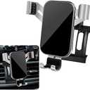 LUNQIN Car Phone Holder for Alfa Romeo Giulia 2017 2018 2019 2020 2021 2022 2023 2024 2025 2026 Auto Interior Accessories Best Cell Phones Mount Cellphone Mobile Cradle Charging Navigation Stand