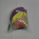 Inflatable Ballerina Costume Adults Blow Up Sumo Fat Dancer Suit for Halloween Party (Purple)