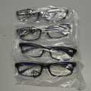 Reading Glasses 4 Pieces Quality Readers Spring Hinge Vintage Glasses for Reading for Men and Women(+2.50)