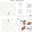 Modern Peel and Stick Wallpaper Striped 17.3''197'' Geometric Wallpaper Beige and White Wall Paper Boho Self Adhesive Removable Wallpapers Bedroom Contact Paper for Cabinets and Drawers Decor Vinyl