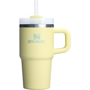 STANLEY Quencher H2.0 Tumbler with Handle and Straw 20 oz | Flowstate 3-Position Lid | Cup Holder Compatible for Travel | Insulated Stainless Steel Cup | BPA-Free | Pomelo